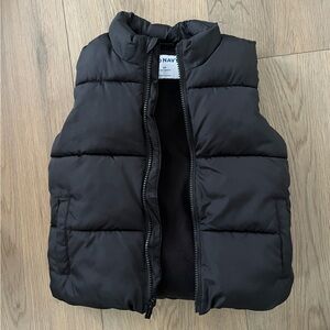 Old Navy Black Puffer Vest 5T